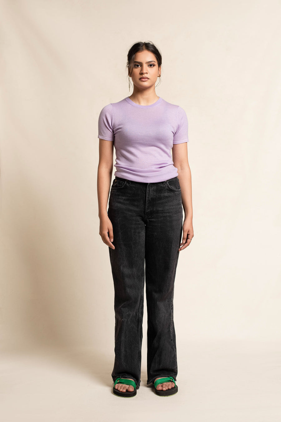 Women's Cashmere Basic T-Shirt