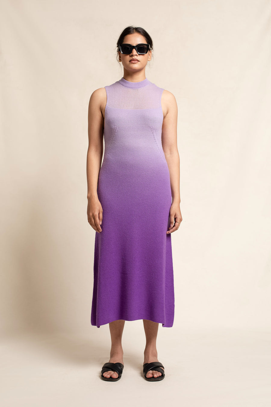 Women's Cashmere  Ombre Dress