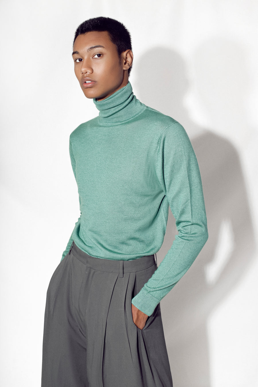 Premium Sustainable Men's Cashmere Sweater  | Tara Oriental