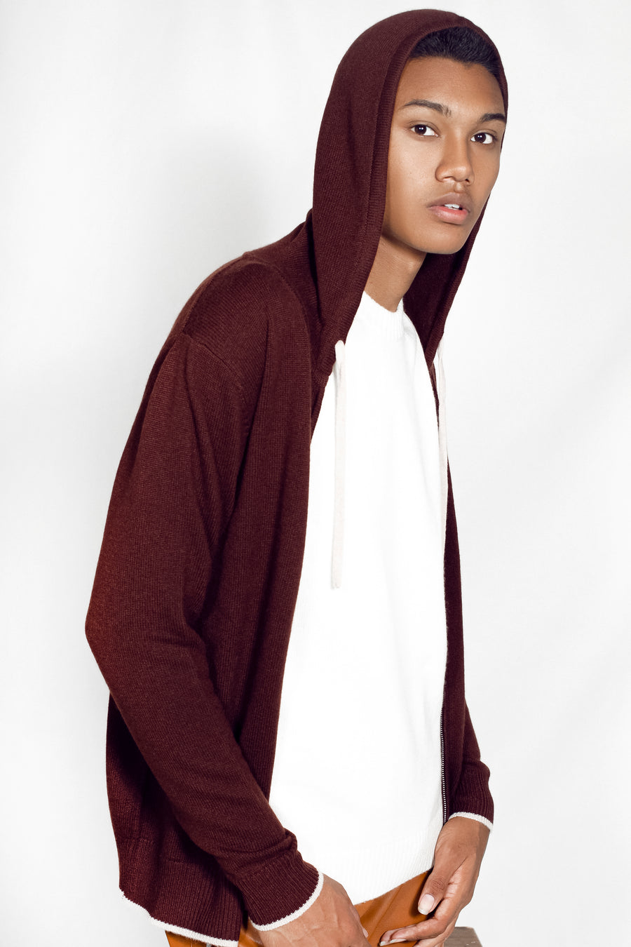 Sustainable Men's Cashmere Sweater | Premium Hoody