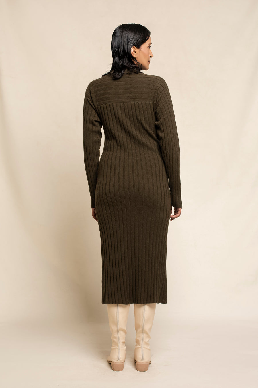 Women's Cashmere Midi Dress