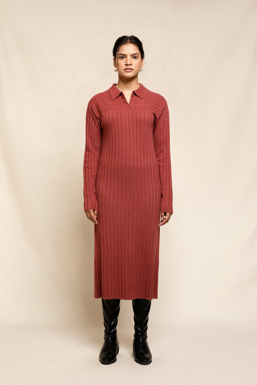 Women's Cashmere Midi Dress