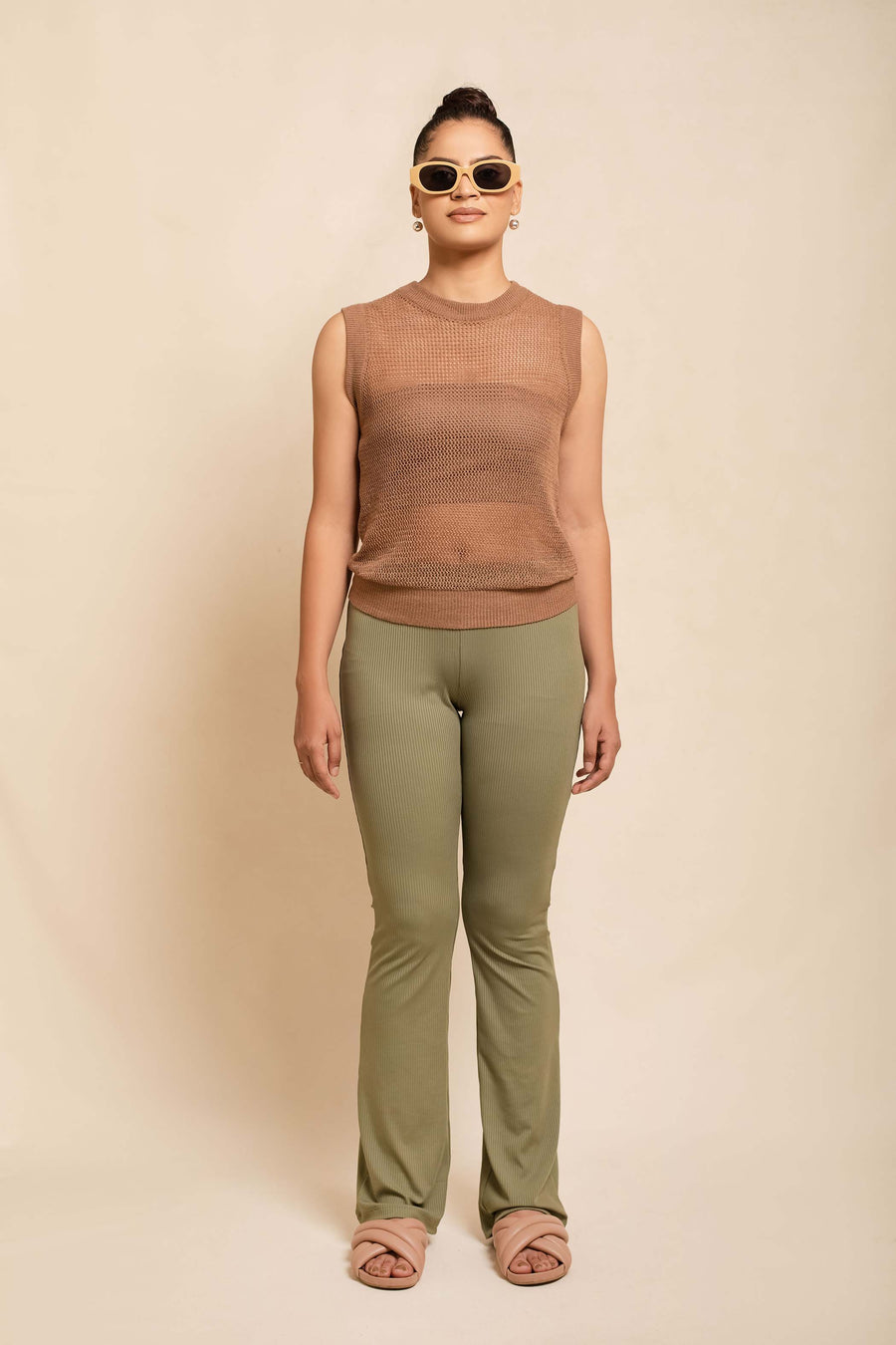 Women's Linen Textured Top