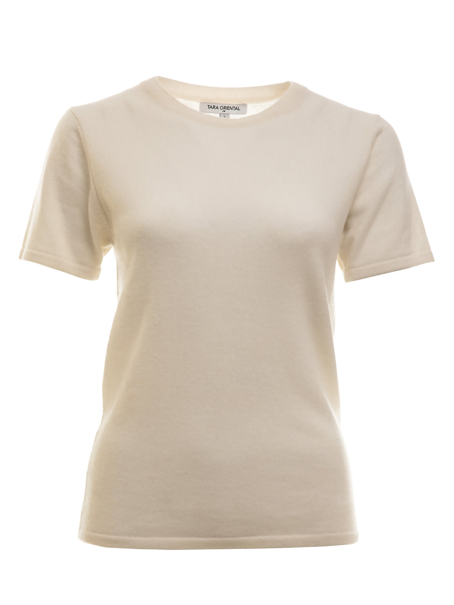 Women's Cashmere Basic T-Shirt