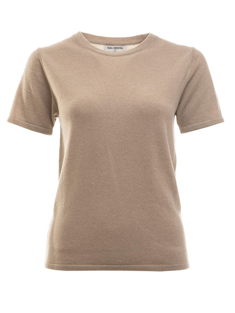 Women's Cashmere Basic T-Shirt