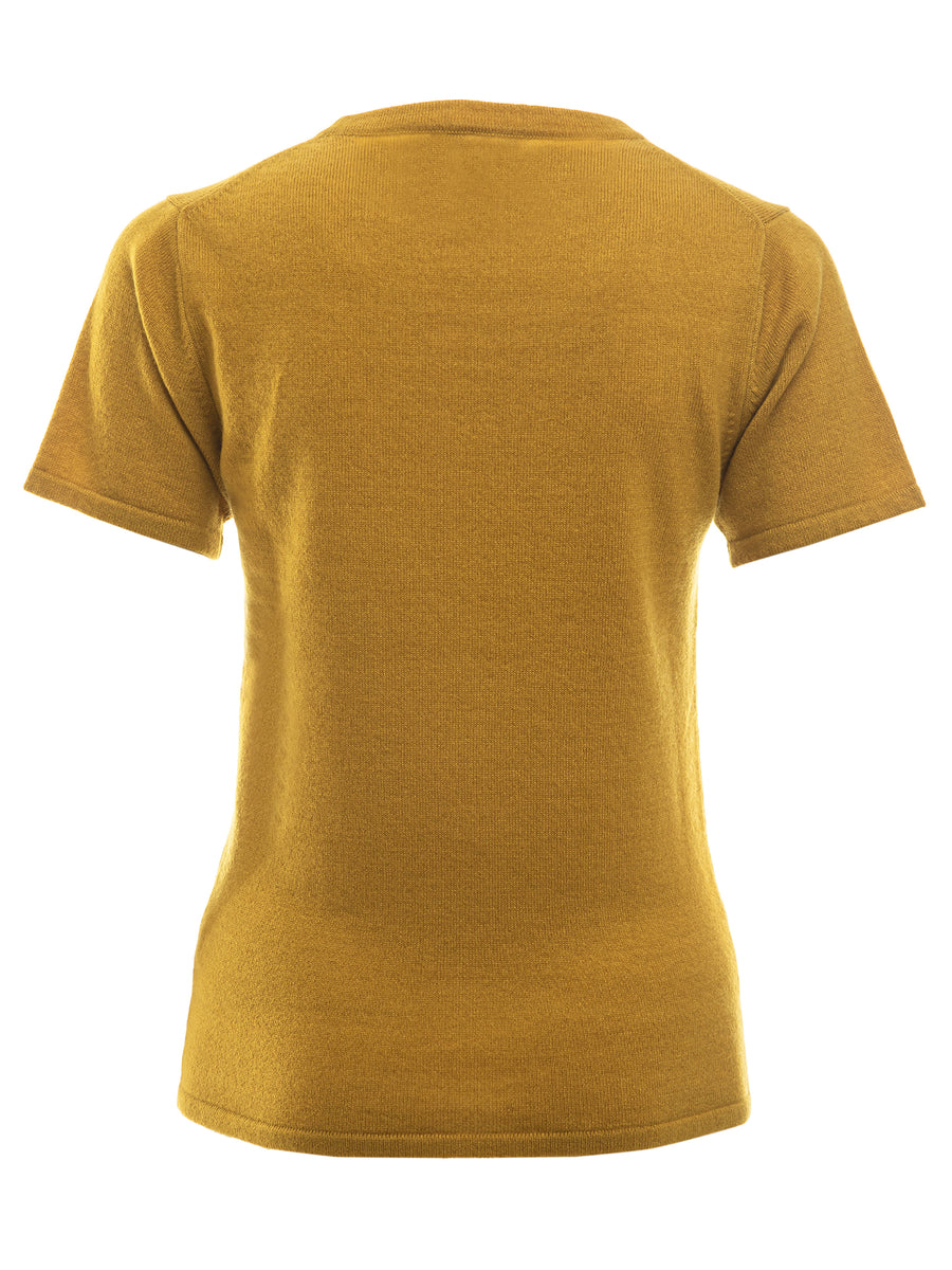 Women's Cashmere Basic T-Shirt