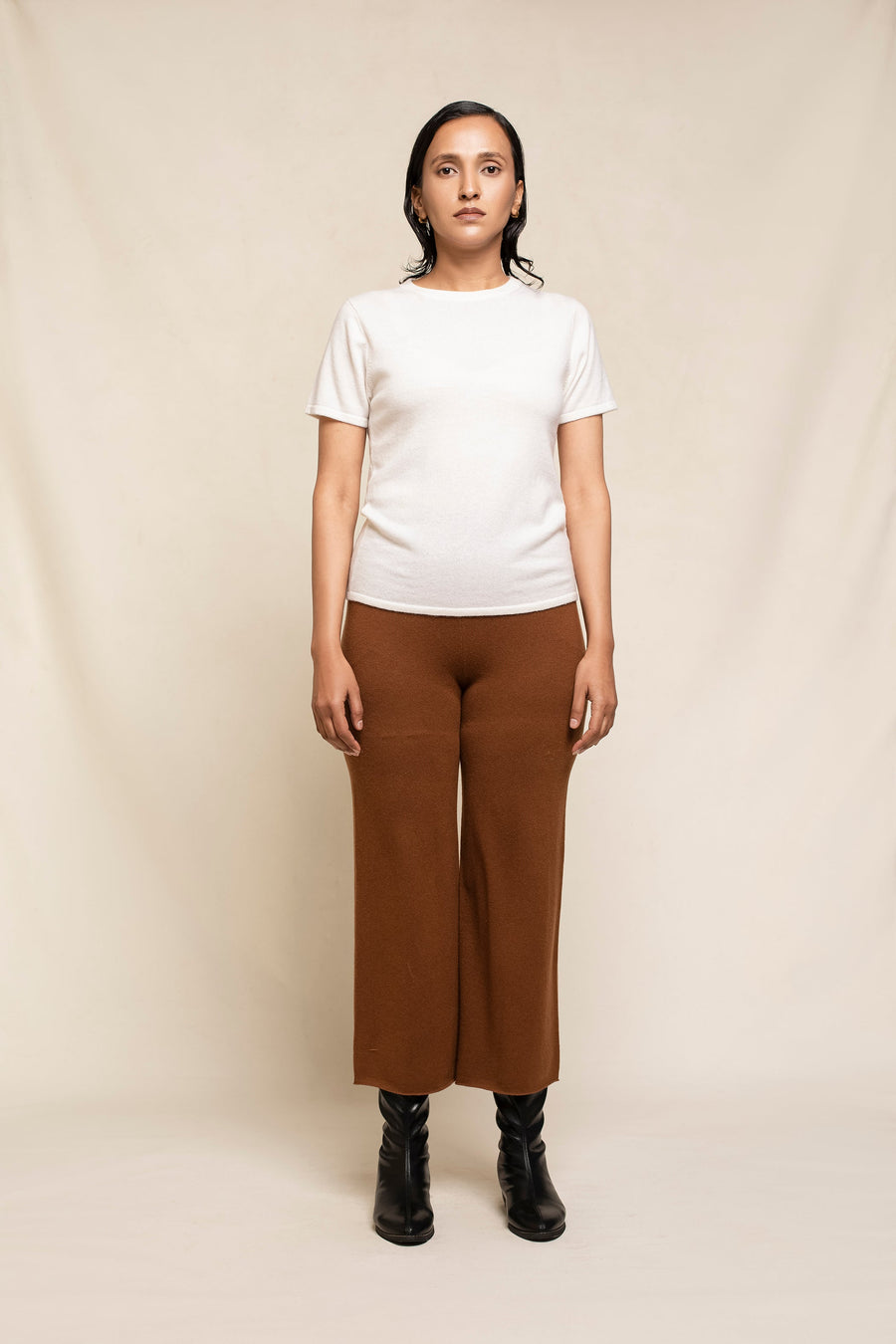 Women's Cashmere Basic T-Shirt