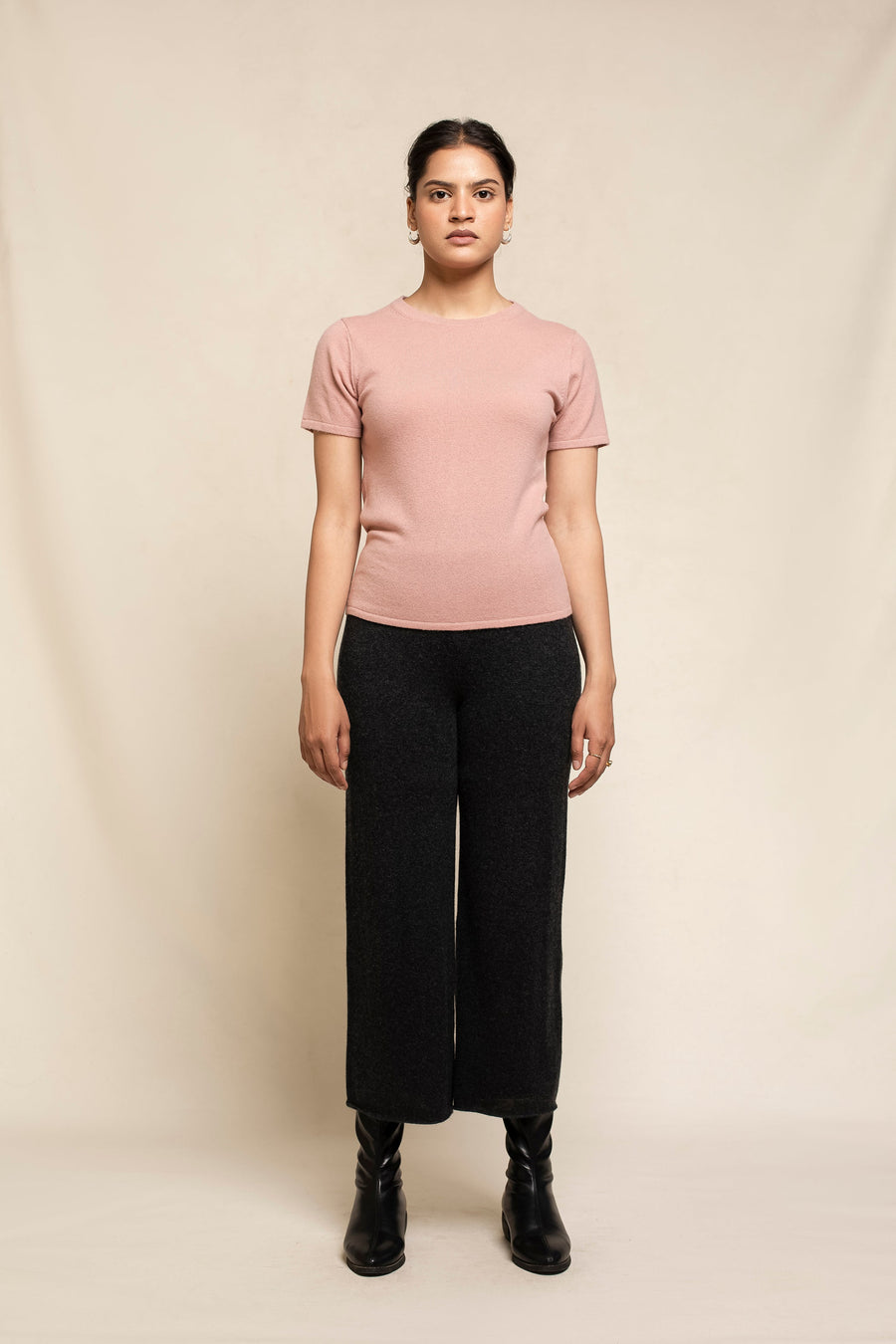 Women's Cashmere Basic T-Shirt